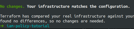terraform iam policy plan