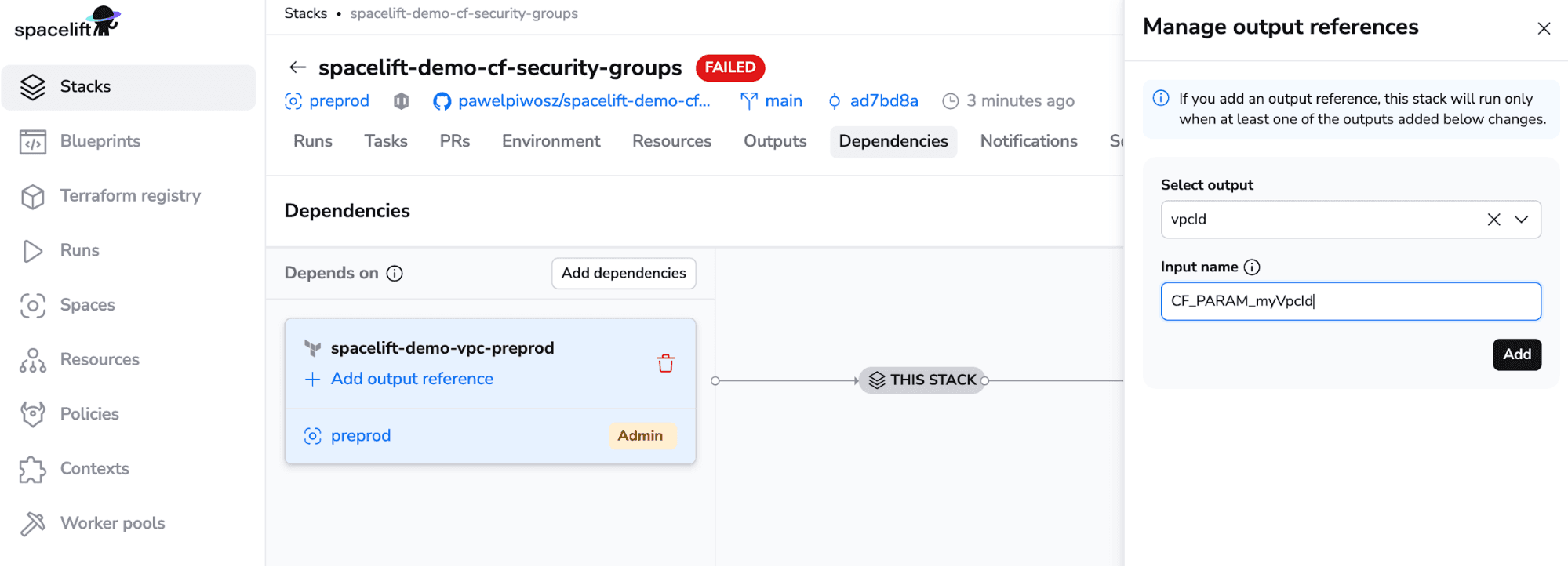 how the dependencies look