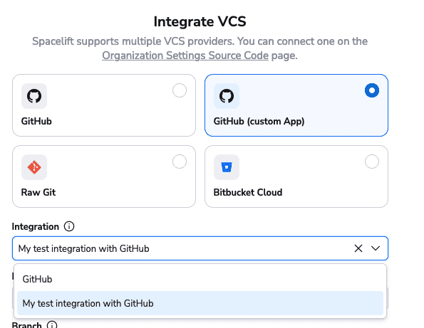 integrate vcs