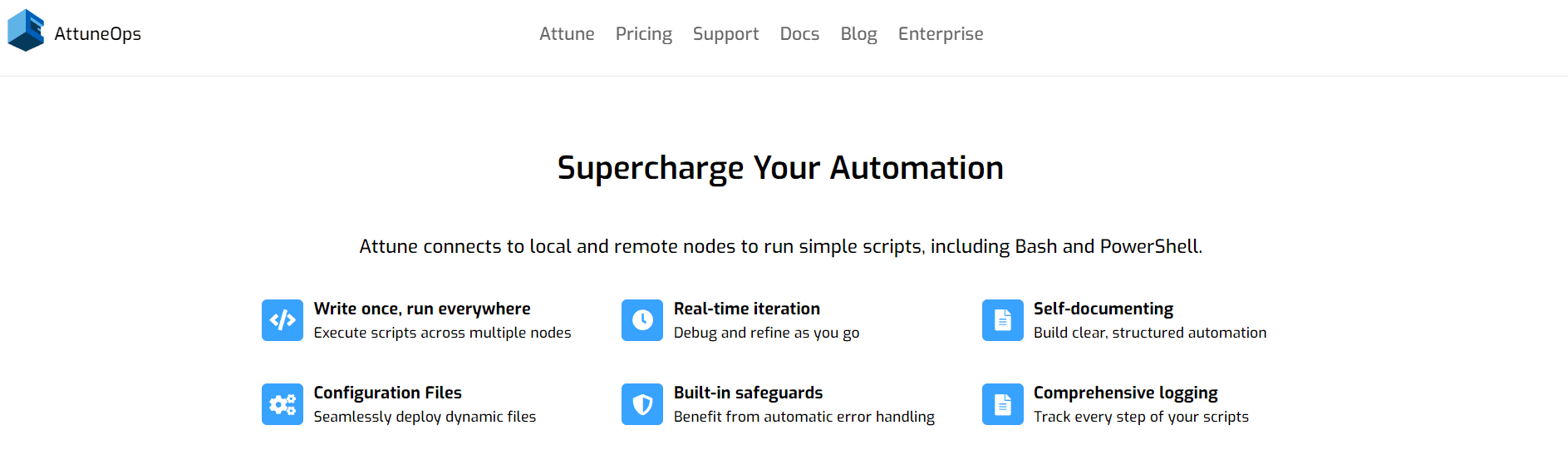 ansible alternatives attune