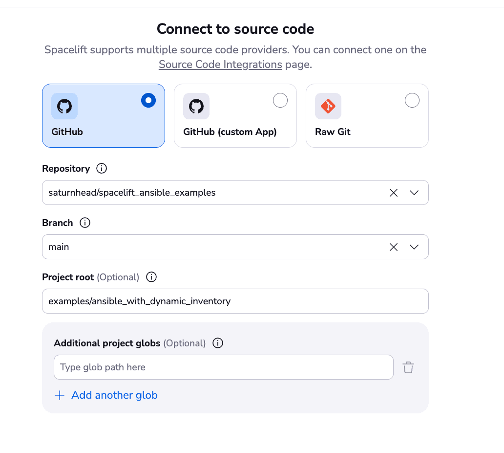 2 select the repository