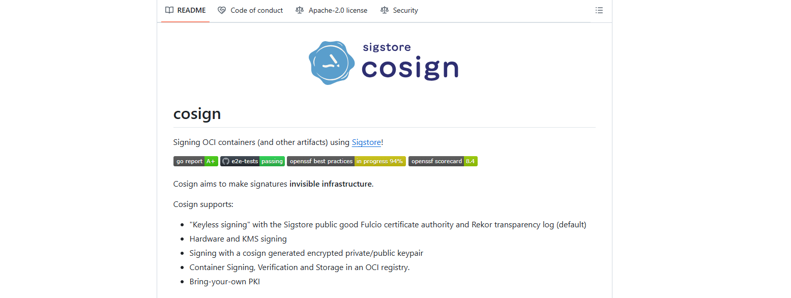 devsecops tools cosign