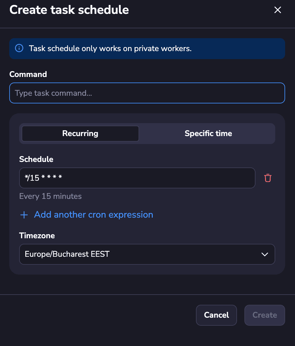 private workers runs