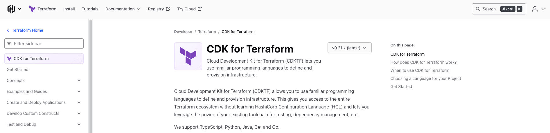 pulumi alternatives cdktf